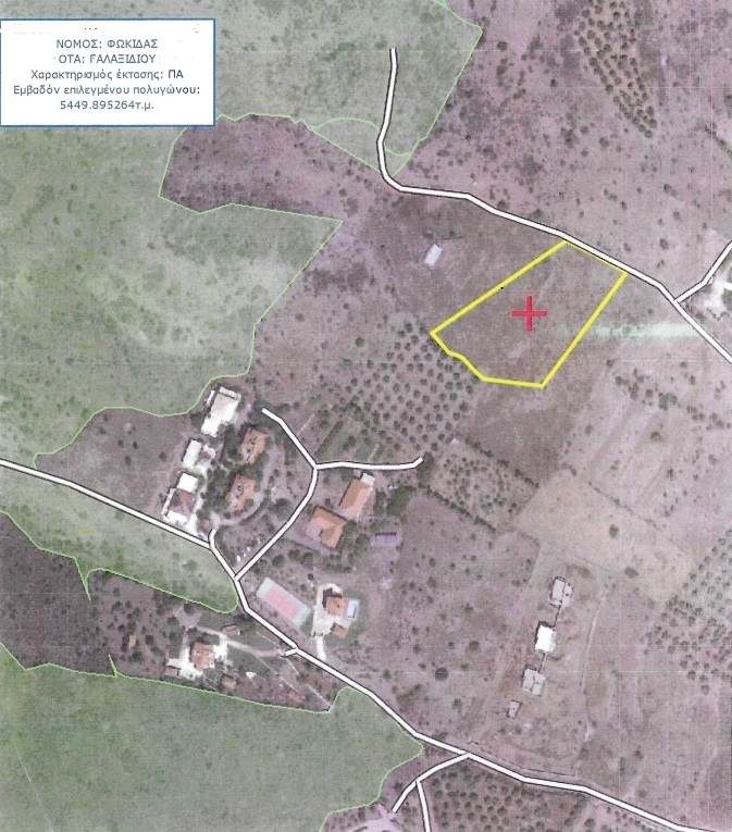 (For Sale) Land Agricultural Land  || Fokida/Galaxidi - 5.451 Sq.m, 180.000€ 